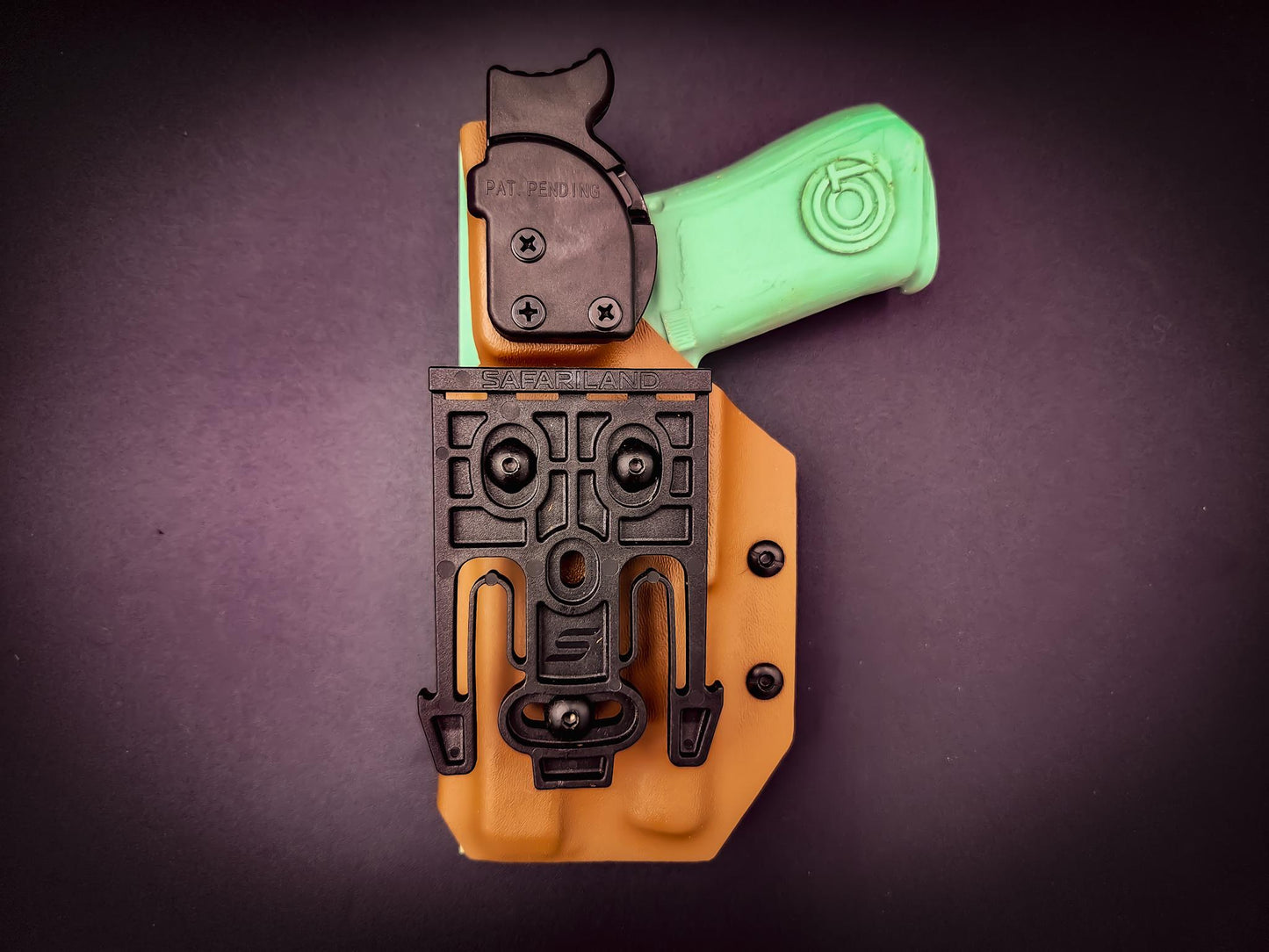Titan Tactical Coyote custom Kydex holster