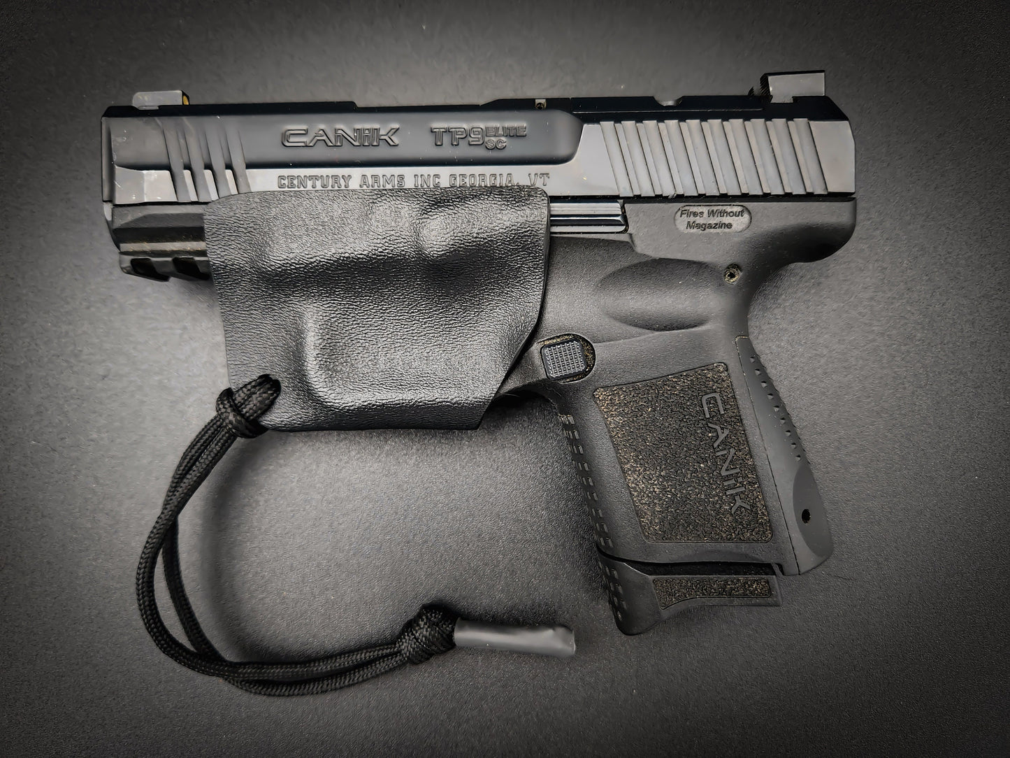 Titan Tactical Black custom Kydex holster