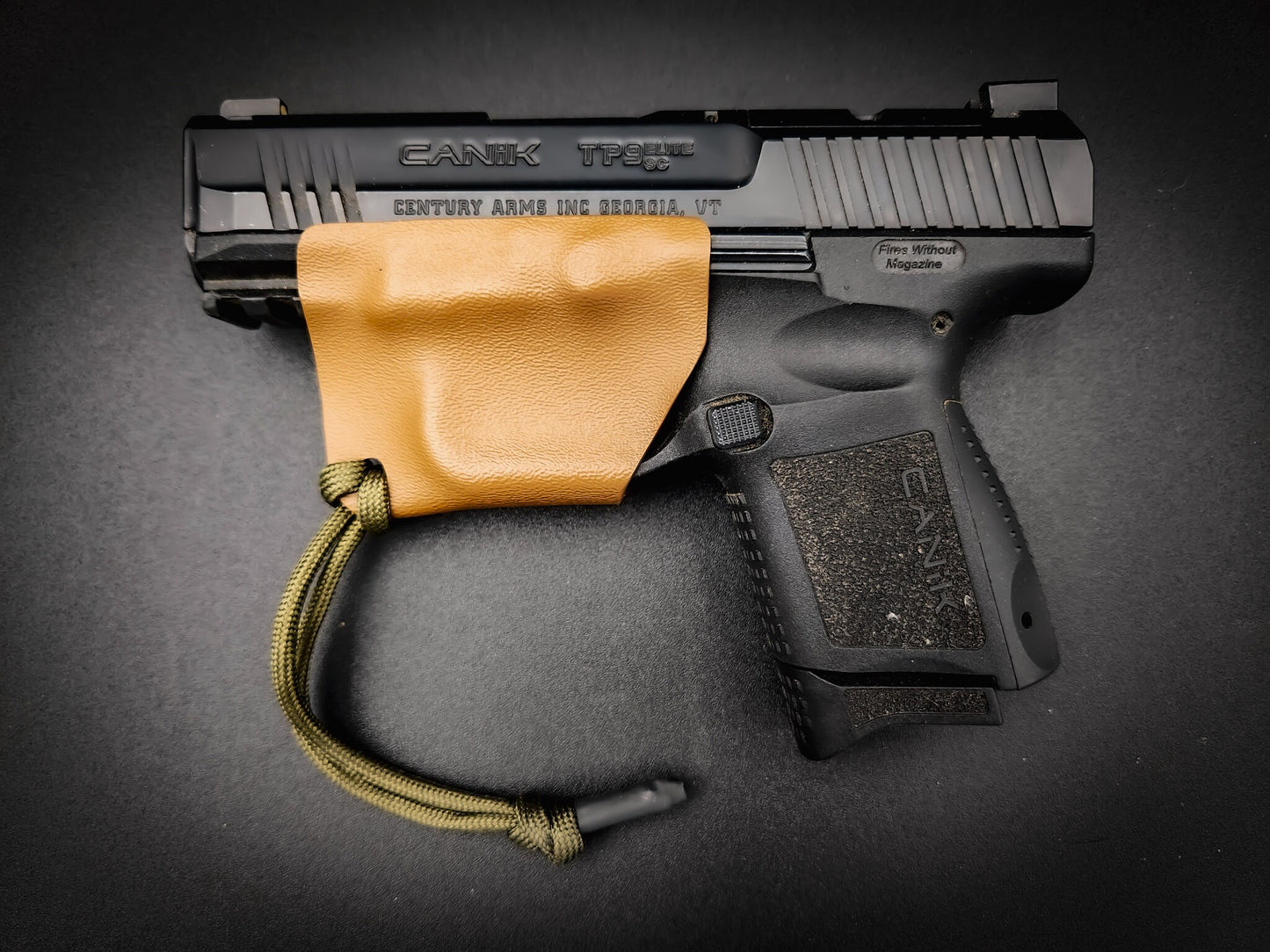 Titan Tactical Gray custom Kydex holster