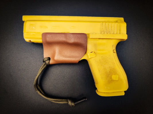 Titan Tactical Cordura Tropic MC Glock 19 Trigger Guard with Paracord Pull custom Kydex holster