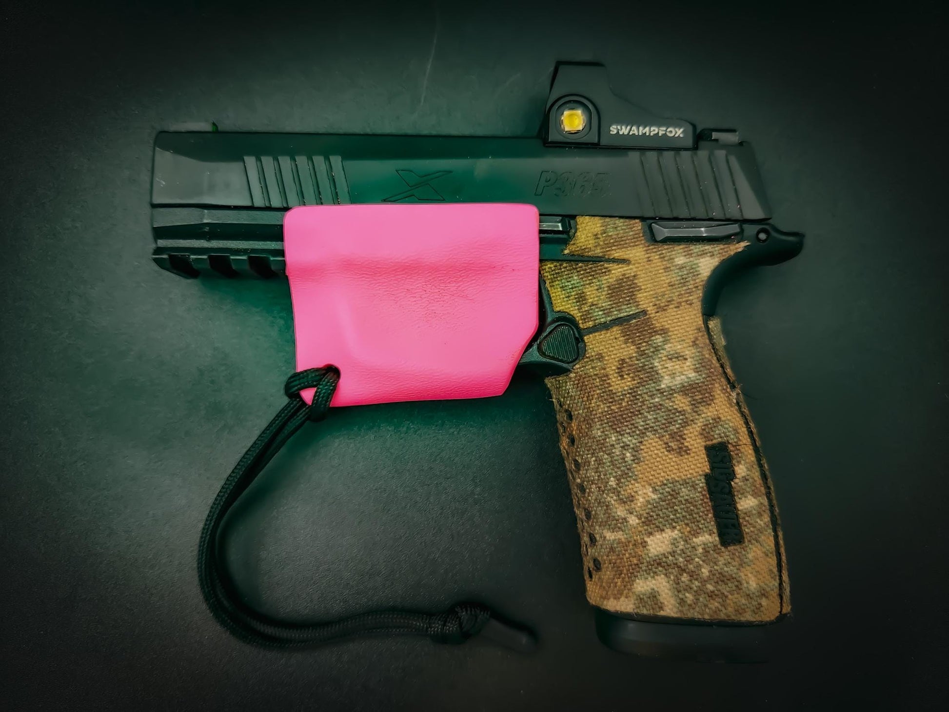 Titan Tactical Cordura Tropic MC custom Kydex holster