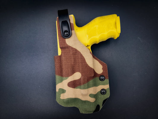 Titan Tactical Coyote HK VP9 Duty Holster custom Kydex holster