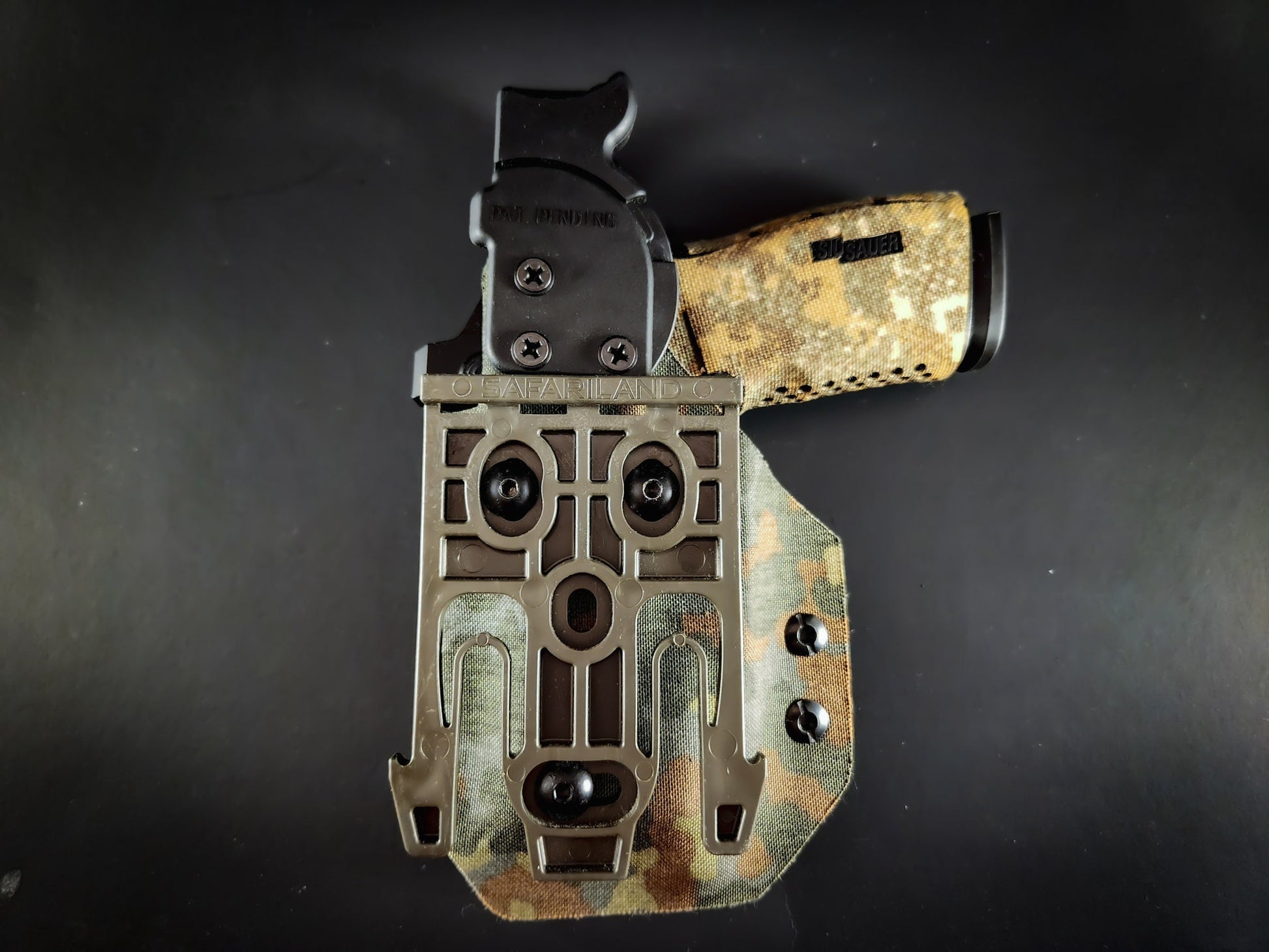 Titan Tactical Recon Green custom Kydex holster