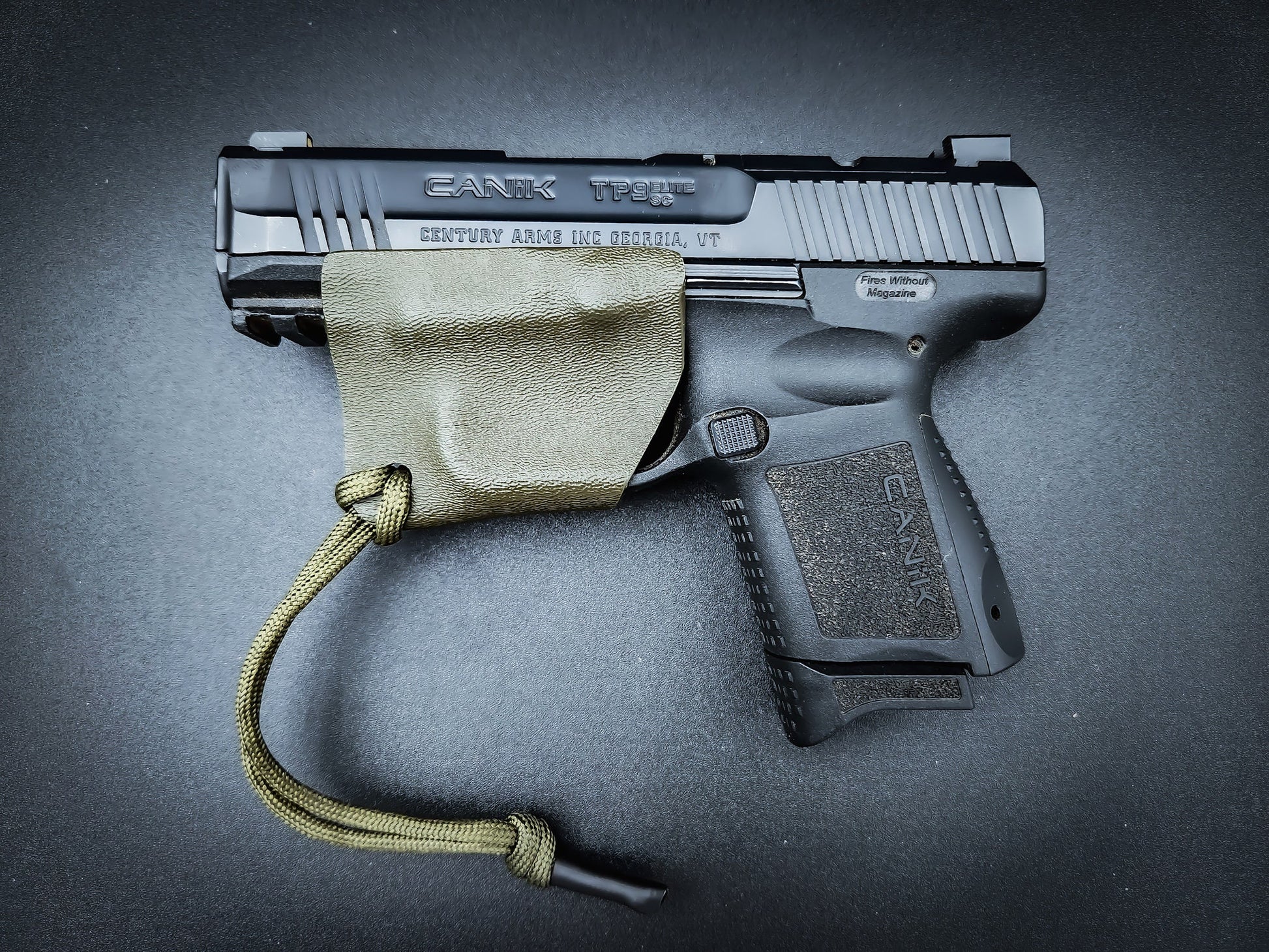 Titan Tactical OD Green custom Kydex holster