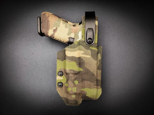 Titan Tactical Coyote Glock 17 Duty Holster custom Kydex holster